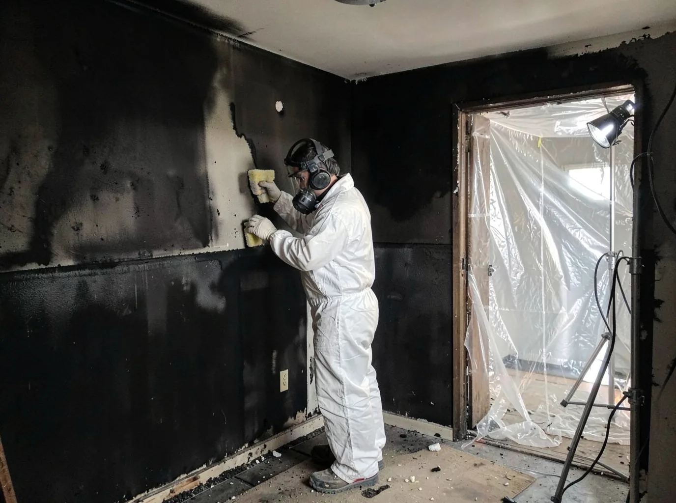 Fire Damage Restoration company in Arnett, WV